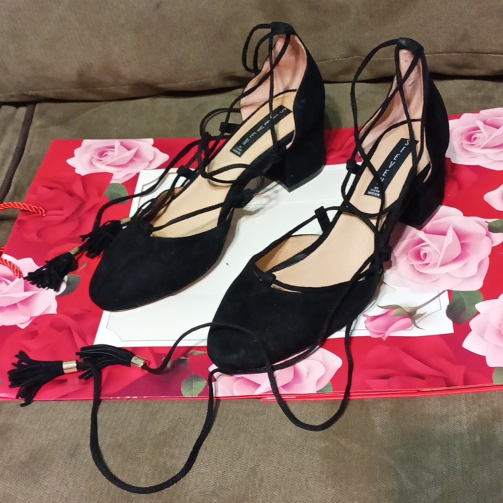 Steven By Steve Madden Women's Black Block Heel S… - image 4